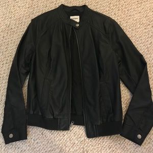 Old Navy Leather Jacket